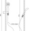 Душевой гарнитур Paini Modena MDCR121 хром - 3