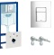 Система инсталляции для унитазов Grohe Rapid SL 38775001 4 в 1 с кнопкой смыва - 6