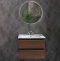 Мебель для ванной Armadi Art Capolda 65 dark wood - 0