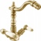Смеситель для биде Rav Slezak Morava retro золото MK521.5/9Z - 0