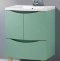Тумба под раковину BelBagno Alda 80 зелёный BB800SHVC/MO - 0