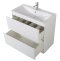 Тумба с раковиной BelBagno 100 белый - 3