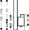 Термостат Hansgrohe ShowerSelect 15762000 для душа - 8