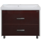 Джулия QVATRO - 105 Тумба с 2 ящ. коричневая Л-Джк01105-14102Я - 0