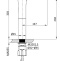 Смеситель для раковины Vincea Esse хром VBF-1E2CH - 1