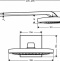 Верхний душ Hansgrohe Raindance Select E 300 3jet 26468400 - 4