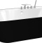 Акриловая ванна BelBagno BB14-NERO/BIA - 0