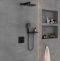 Душевой комплект Vincea с термостатом черный матовый VSFW-4211RMB - 2
