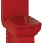 Унитаз-компакт Creavit Lara LR361.7 к стене, красный - 0
