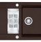 Мойка кухонная Franke Maris MRG 651-78 шоколад 114.0198.351 - 1