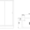 Душевой уголок Royal Bath HP 120x80 L с поддоном профиль черный стекло прозрачное RB8120HP-T-BL-L - 4
