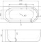 Акриловая ванна BelBagno BB11 1700 L BB11-1700L - 3