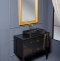 Тумба под раковину Armadi Art Vallessi Avangarde Piazza 100 черный - золото 841-100-BG - 2
