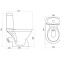 Напольный унитаз Santek Римини  1.WH11.1.758 - 6