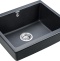 Комплект Мойка кухонная Paulmark Gera PM205546-BLM черный металлик + Смеситель Paulmark Essen Es213011-418 для кухонной мойки, черный металлик - 2