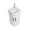 Тумба Renova Compact п/ угл умыв 45 бел мат/глян Geberit 862132000 - 6