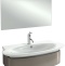 Тумба с раковиной Jacob Delafon Presquile 100 серый титан, 1 ящик - 1