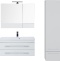 Мебель для ванной Aquanet Верона 90 подвесная белая - 0