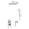 A16169 Встраиваемый комплект для душа с верхней душевой насадкой и лейкой - 0