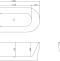 Акриловая ванна BelBagno BB405-1700-800 - 4