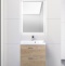 Тумба с раковиной Belbagno Aurora 60 светлое дерево - 2