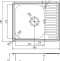 Мойка кухонная Iddis Strit STR58SLi77 - 1