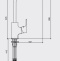Смеситель E.C.A. Tiera 104818123EX для кухонной мойки - 1