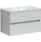 Тумба под раковину подвесная Sancos Urban 80 белая глянцевая UR80W - 0