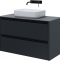 Тумба под раковину Allen Brau Fantasy 100 черный матовый 1.11003.AM - 0