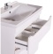 Тумба под раковину АСБ-Мебель Бари 9606 80-2.2 напольная белый - 2