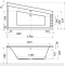 Акриловая ванна Excellent Sfera 170x100 правая WAEX.SFP17WH - 1