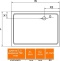 Поддон для душа Cezares SMC AH 100x90 см TRAY-M-AH-100/90-35-W - 6