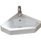 Раковина подвесная CeramaLux N 39 см белый  7012J - 0