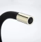 Смеситель для кухни Paulmark Salix с гибким изливом золото - черный матовый Sa213419-G - 9