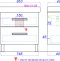 Тумба с раковиной Aqwella Neo 80 напольная - 4