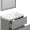 Мебель для ванной STWORKI Хадстен 100 cерая, подвесная, из МДФ, российская (гарнитур, комплект) 540925 - 9
