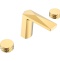 Смеситель для раковины Boheme Venturo золото глянцевое 150-G-DIAMOND - 0