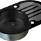 Мойка кухонная Zorg Glass графит GL-7851-OV-BLACK-GRAFIT - 0
