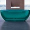 Ванна из полиэфирной смолы Abber Kristall 170х75 бирюзовый AT9703Aquamarin - 0