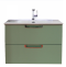 Тумба под раковину BelBagno Leticia 60 зеленый BB600DDAC-PAT/MO - 0