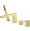 Смеситель на борт ванны Timo Selene золото матовое 2130/17Y - 0