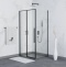 Душевой уголок RGW Stilvoll SV-42B 120x70 профиль черный стекло прозрачное 32324272-014 - 1