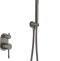 Душевой комплект Boheme Uno gun metall, черный  464-GM - 0
