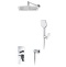 A16069 Встраиваемый комплект для душа с верхней душевой насадкой и лейкой - 0