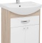 Тумба с раковиной Aquanet Грейс 60 1 ящик, 2 фасада, дуб сонома - 0