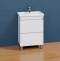 Тумба с раковиной напольная Санта Марс 60 белый - 0