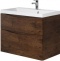 Тумба под раковину Belbagno Marino 110 темное дерево MARINO-H60-1100-2C-SO-RW-P - 0