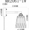 Бра MyFar Natalie MR2061-1W - 5