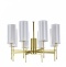 Подвесная люстра Newport 7320 7328/C gold без абажуров - 0