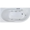 Ванна акриловая Royal Bath Azur Standart 150x80 L с гидромассажем белый RB614201ST-L - 0